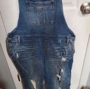 Woman's Denim Overalls